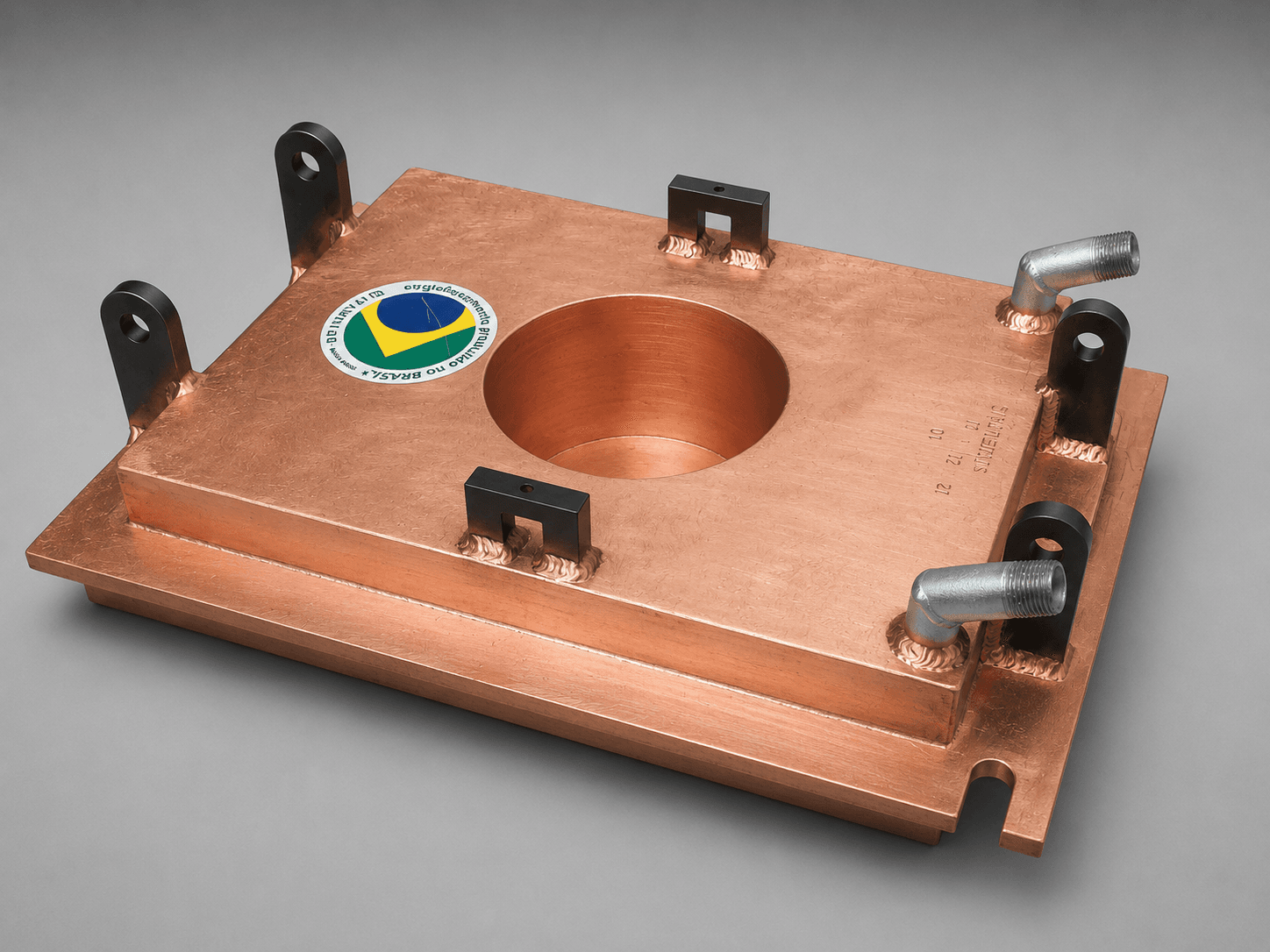 Cooling block manufactured by Itametais