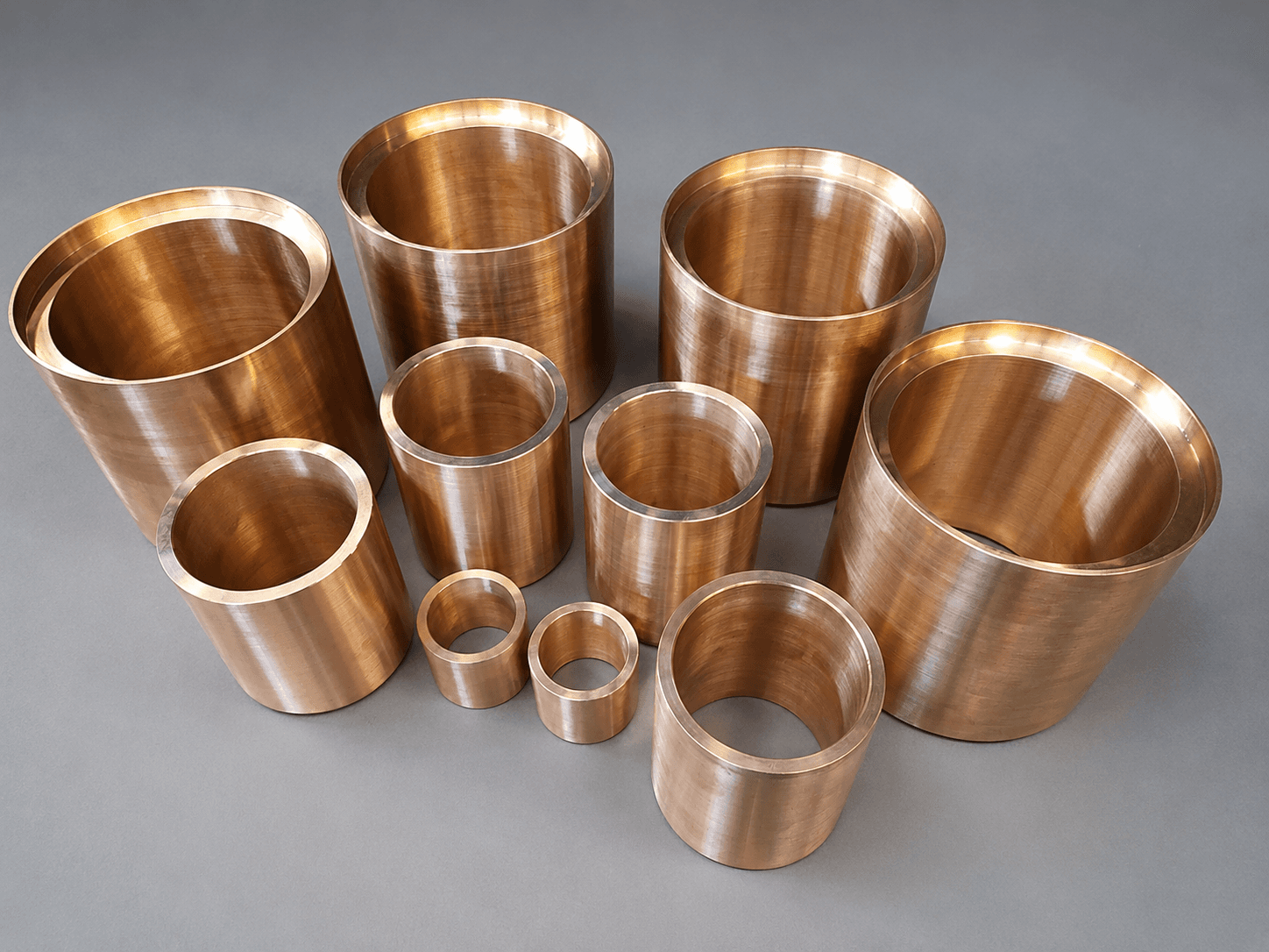 Bronze bushings and bearings manufactured by Itametais