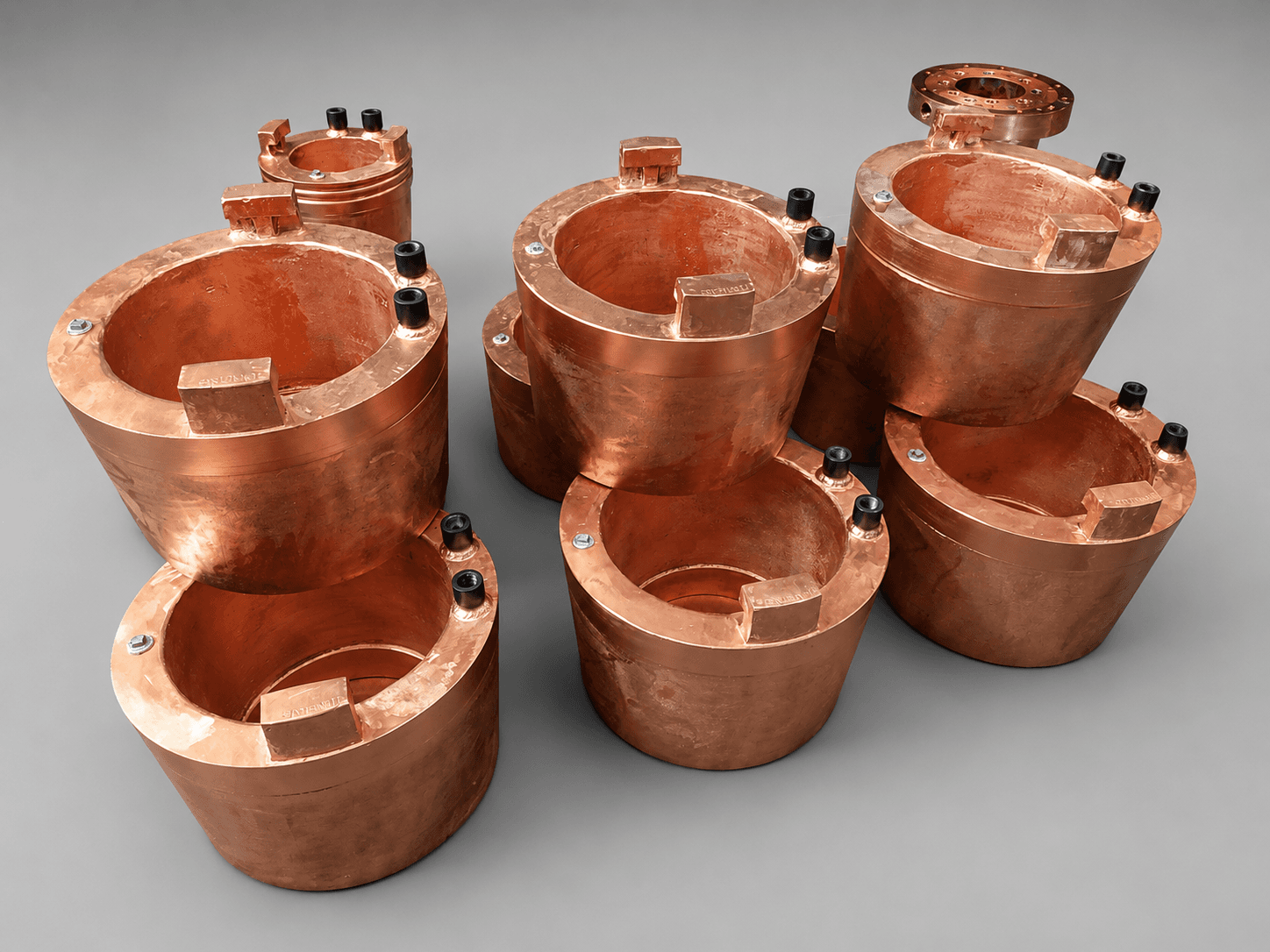 Blast-furnace coolers manufactured by Itametais